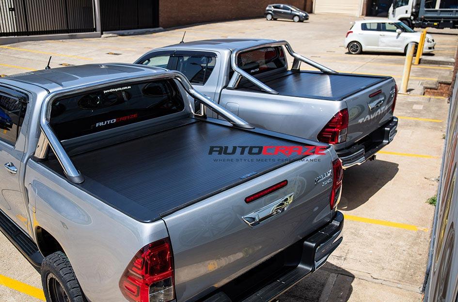 TOYOTA HILUX N80 4WD TROPHY MATTE ANTHRACITE WITH BLACK RING